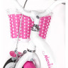 Детский велосипед TECH TEAM MERLIN бело-розовый 16 