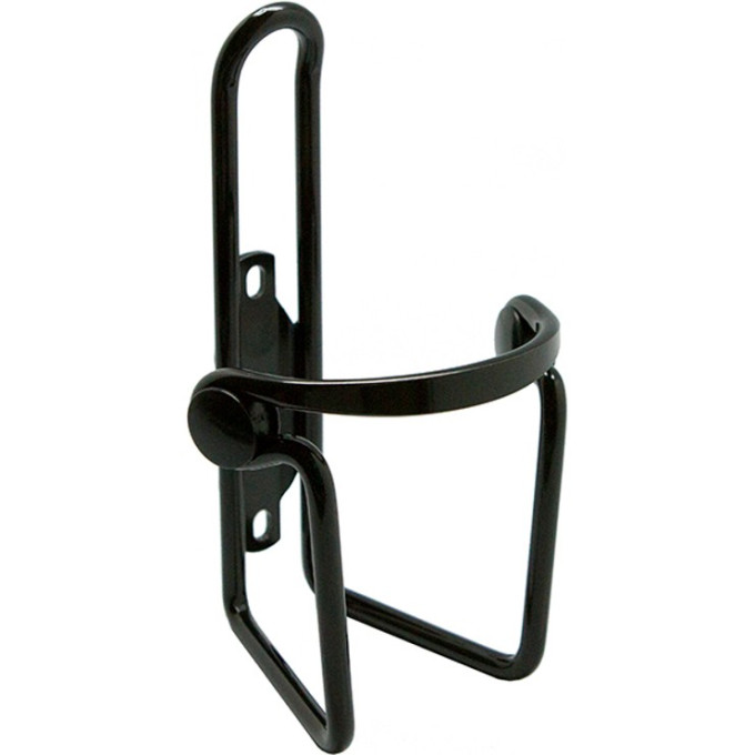 Флягодержатель TECH TEAM на раму алюминиевый черный T-16 black NN007295